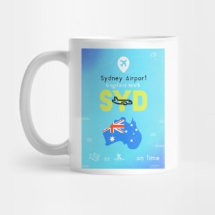 SYD Kingford Smith airport Mug